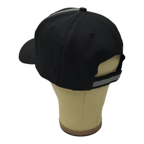 Hubbell Power Systems Strapback Cap Structured Trucker Reflective Baseball Hat - Picture 12 of 13